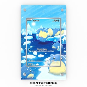 Spheal 199/191 - Grande vitrine d'illustrations Pokémon