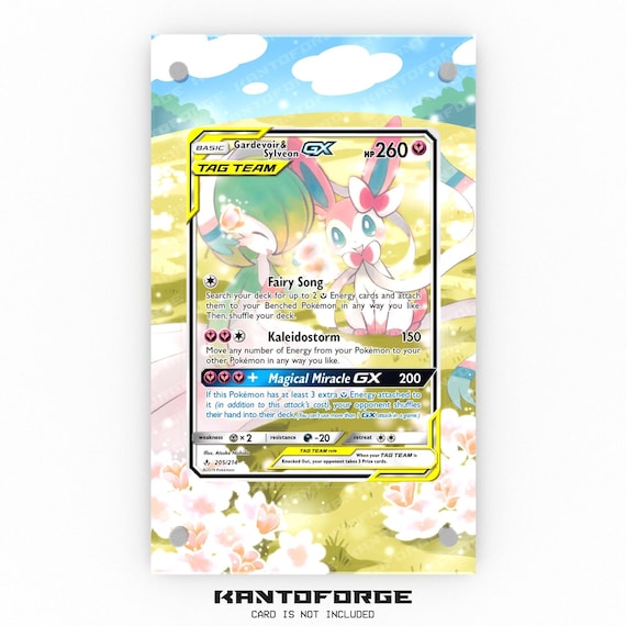 Gardevoir & Sylveon GX 205/214 - Pokémon Extended Artwork Display