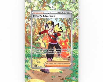 Ethan's Adventure 236/182 - Pokémon Extended Artwork Display Case