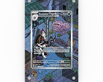 Team Rocket's Weezing 199/182 - Pokémon Extended Artwork Display Case