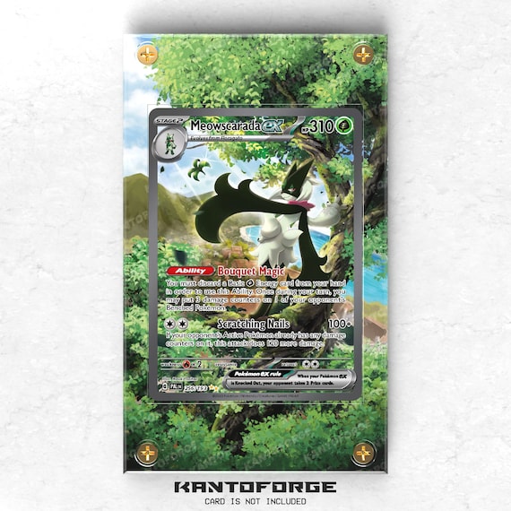 meowscarada ex pokemon card Pokemon: Team Rocket Tin (Random) main image 0