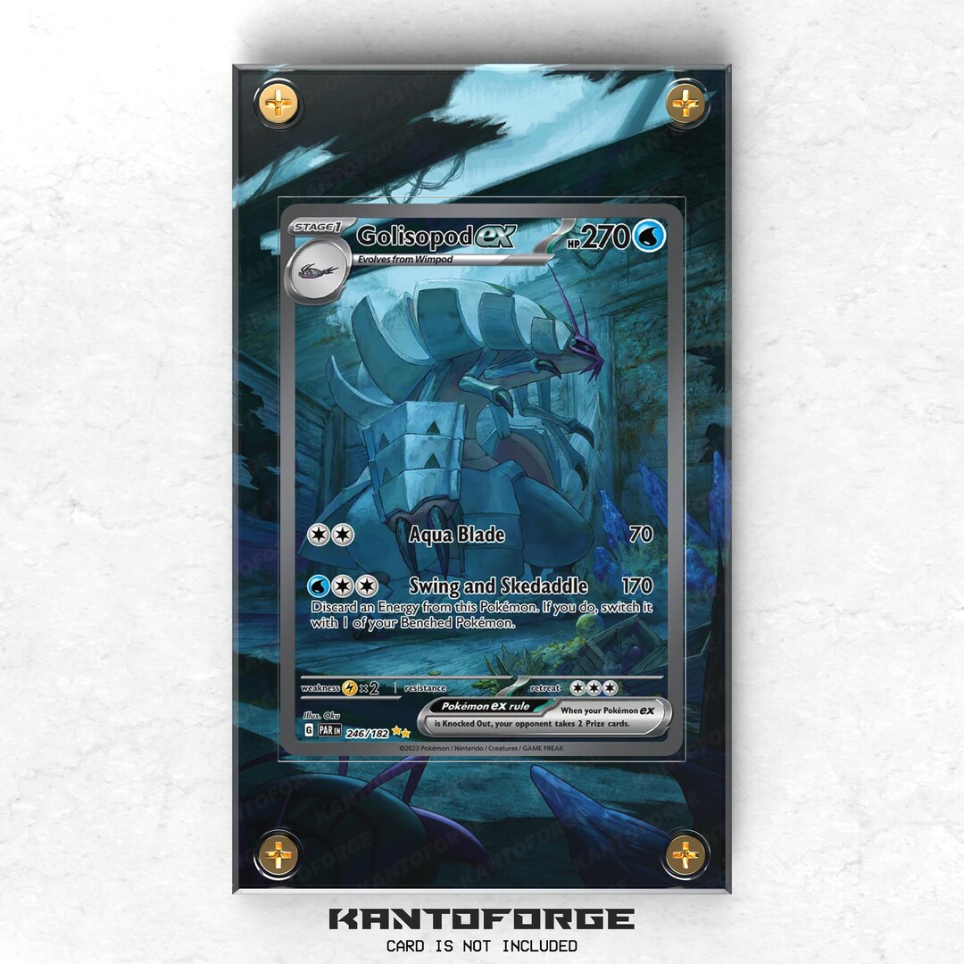 pokemon cards golisopod 026/078 - Go - Foil - Evolution Card Lot Rare Retreat cost Golisopod Ex 246/182 - Pokmon