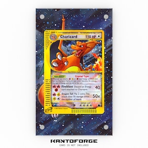 Vitrina de ilustraciones extendidas de Charizard 146/144 de Pokémon