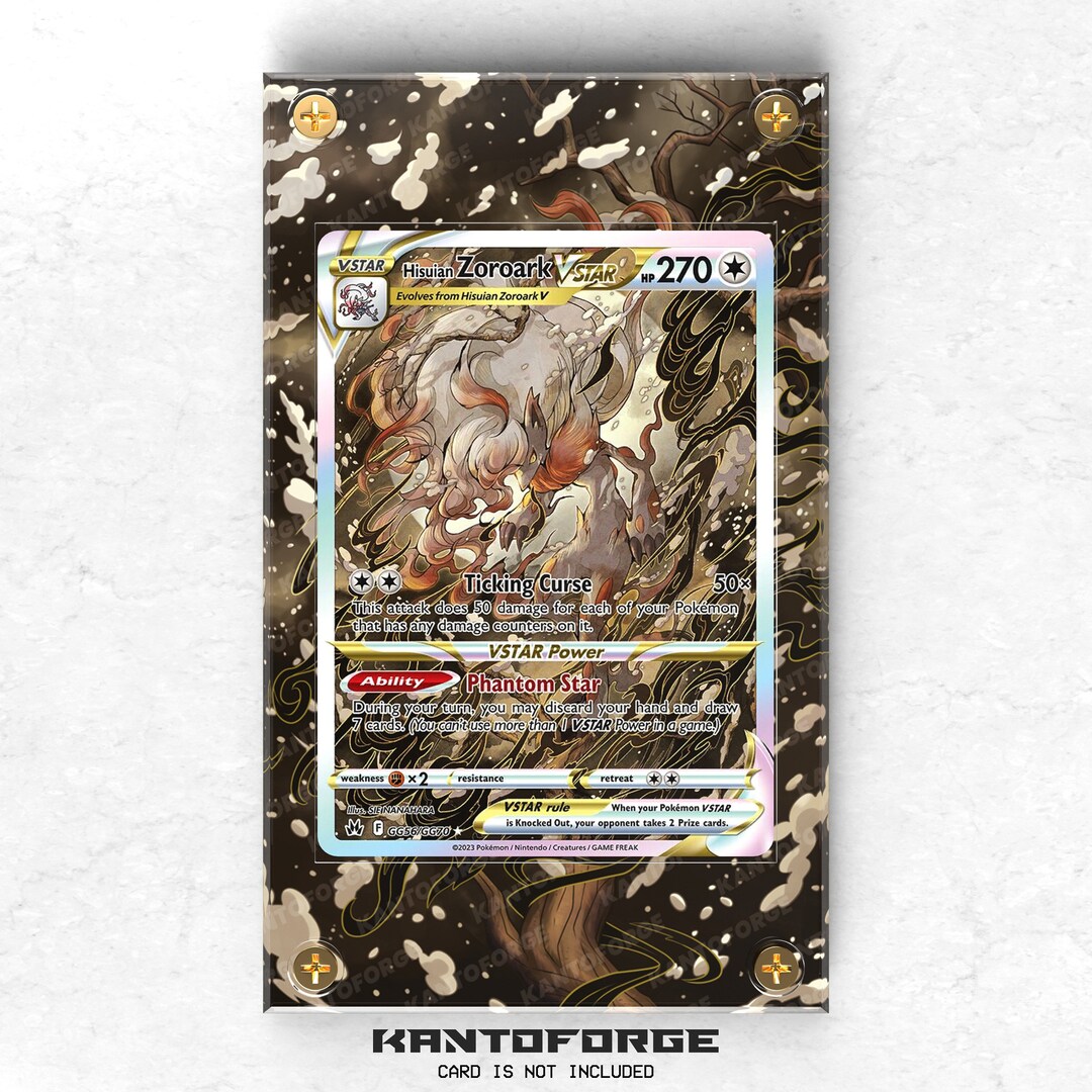 HISUIAN ZOROARK VSTAR 234/172 SAR Full Art Pokemon Card - Japanese VSTAR Universe