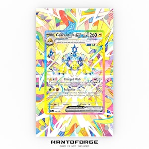 Galvantula ex 168/142 - Vitrina de ilustraciones extendidas de Pokémon
