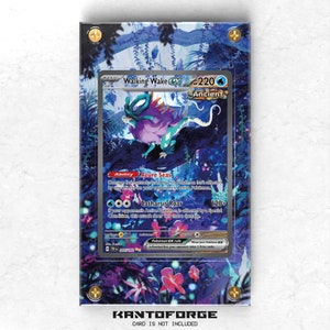Walking Wake EX 205/162 - Vitrina con ilustraciones ampliadas de Pokémon
