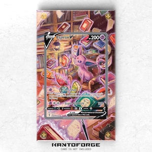 Espeon V 180/203 - Custodia per espositore con artwork esteso Pokémon