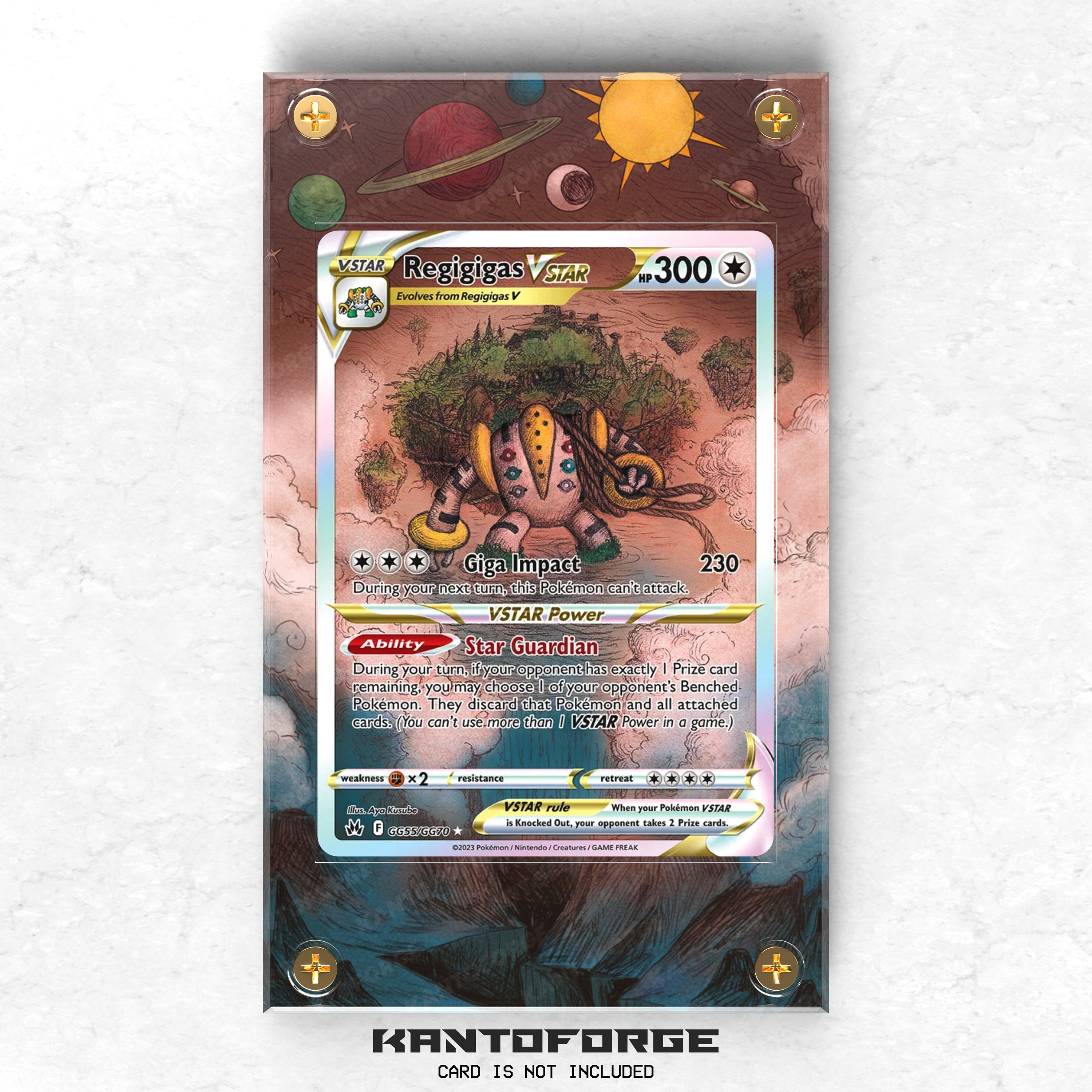 Poke TCG Art — Regigigas -- Aya Kusube