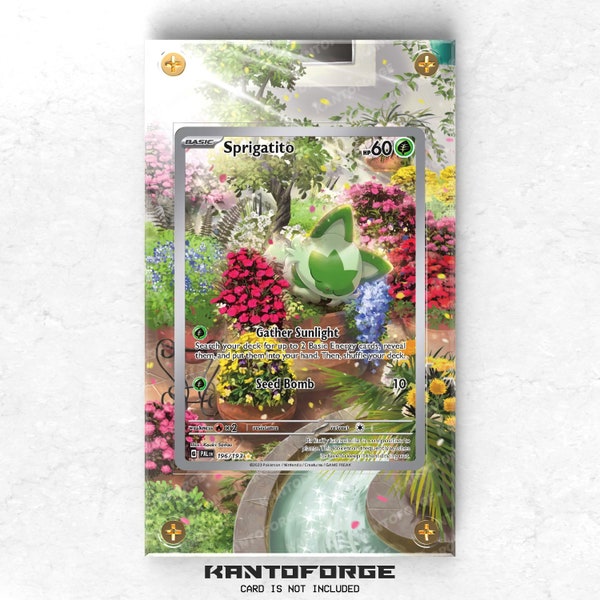 Sprigatito 196/193 - Pokémon Extended Artwork-vitrine
