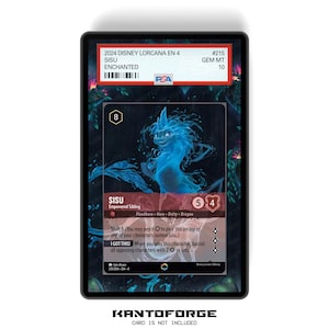 Sisu - Empowered Sibling (Enchanted) Capitolo 4 - PSA CSG AGS Graded Card Case Display esteso con protezione GradeGuardian