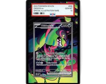 Okidogi EX 090/064 - Estuche para tarjetas graduadas de tamaño PSA con diseño ampliado y protección GradeGuardian