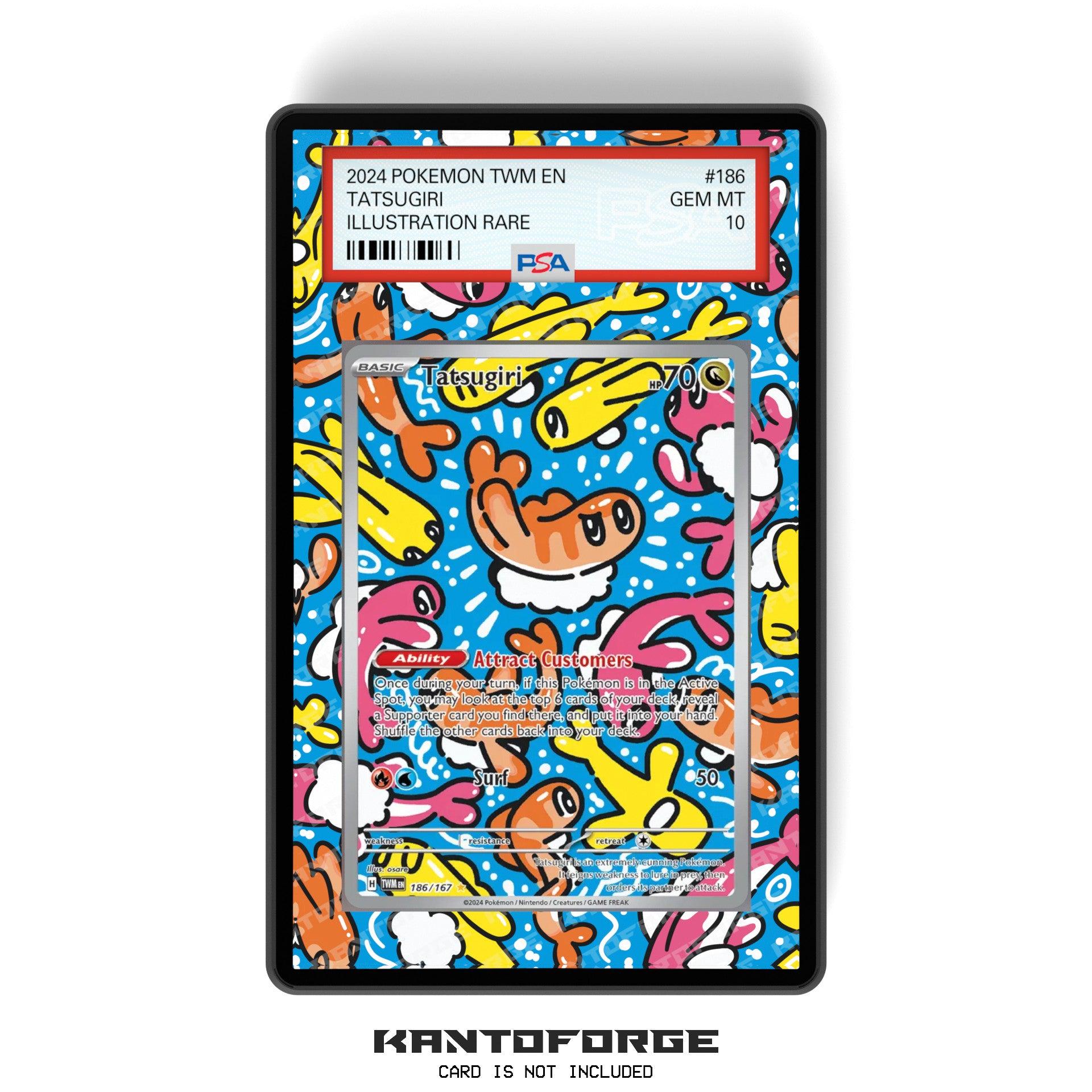 Tatsugiri 186/167 - PSA Size Graded Card Case Extended Artwork