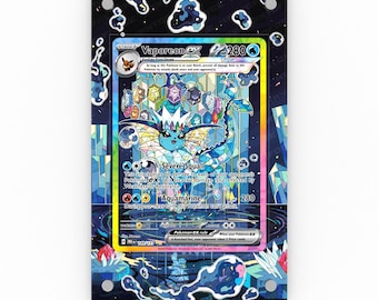 Vaporeon ex 149/131 - Vitrina de ilustraciones extendidas de Pokémon