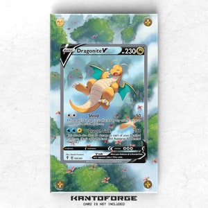 Dragonite V 192/203 - Vitrina con ilustraciones ampliadas de Pokémon