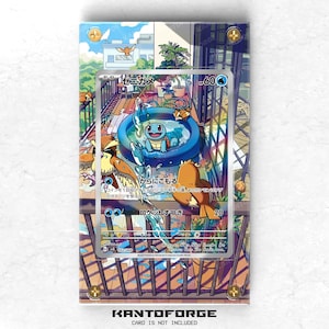 Squirtle ゼニガメ 052/049 - Vetrina con illustrazione estesa Pokémon