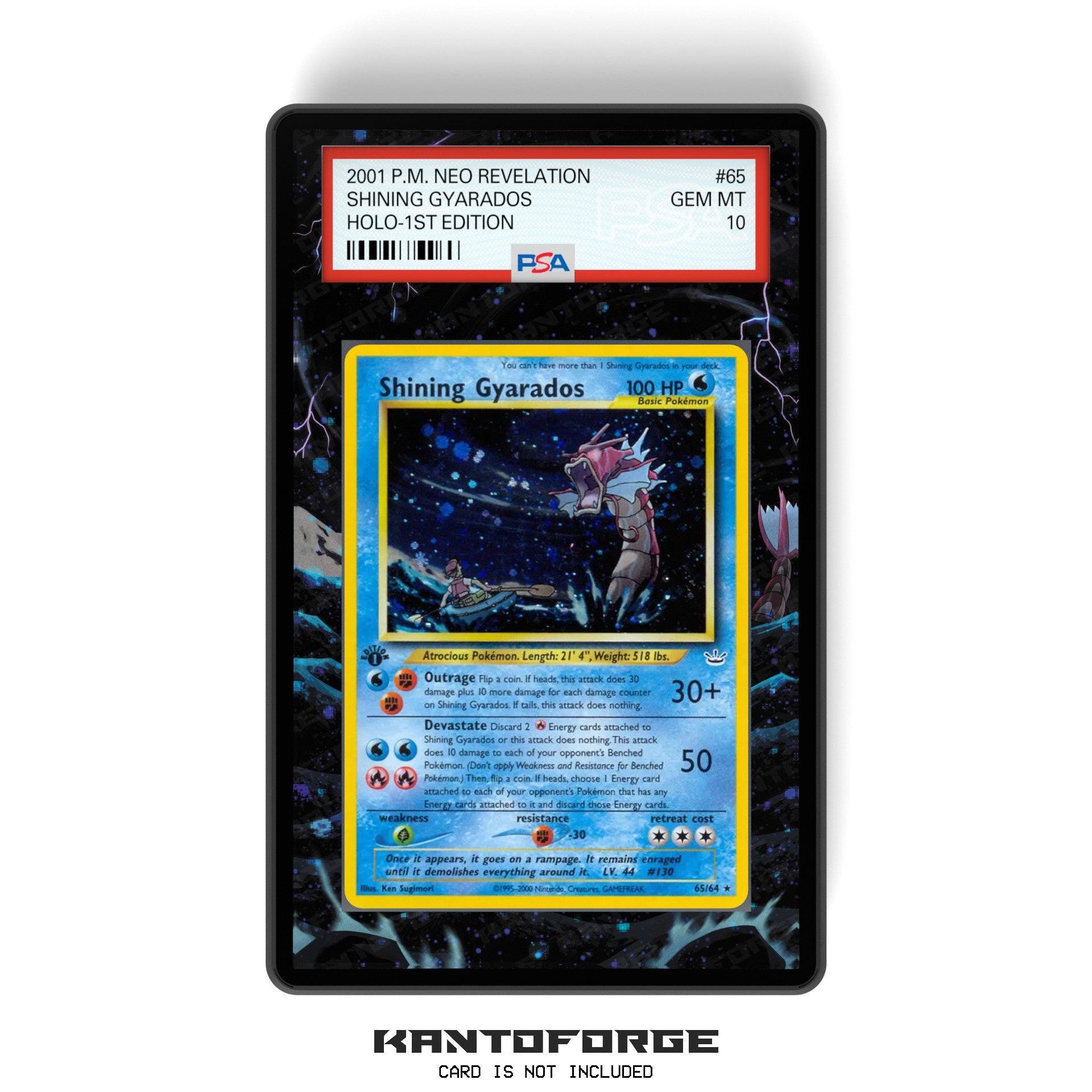 Shining Gyarados 065/64 - PSA Size Graded Card Case Extended