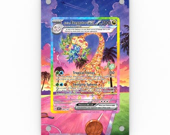 Alolan Exeggutor ex 242/191 - Pokémon Extended Artwork Display Case