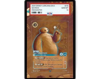 Baymax - Personal Healthcare Companion (Enchanted) Chapter 6 - PSA CSG AGS Graded Card Case Extended Artwork Display with GradeGuardian