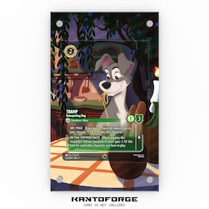 Tramp - Enterprising Dog (Enchanted) - Lorcana Extended Artwork Display Case