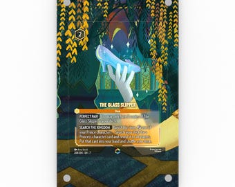 The Glass Slipper (Enchanted) - Lorcana Extended Artwork Display Case