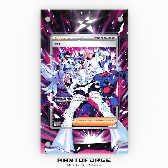 pokemon eri card Discard up to 2 Item cards you find there.You may play only 1 Supporter card during your turn. Eri 136/131 Full Art Trainer