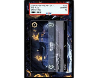 The Wall - Border Fortress (Enchanted) Chapter 4 - PSA CSG AGS Graded Card-hoesje Extended Artwork-display met GradeGuardian-bescherming