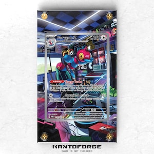 Porygon-Z 214/182 - Vitrina con ilustraciones ampliadas de Pokémon