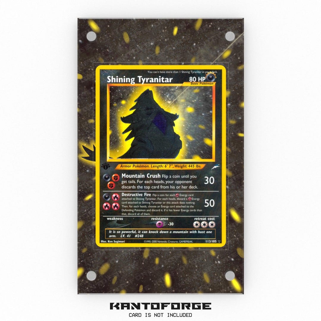 ポケモンカード　Shining Tyranitar 113/105 英語版 ポケモンカードゲーム Shining Tyranitar 英語版 113/105