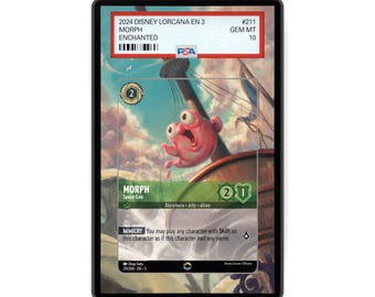 Morph - Space Goo (Enchanted) Capítulo 3 - Estuche para tarjetas con clasificación PSA CSG AGS, diseño extendido con protección GradeGuardian