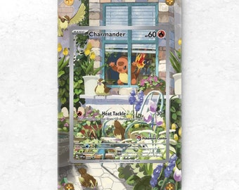 Charmander SVP 044 - Grande vitrine d'illustrations Pokémon