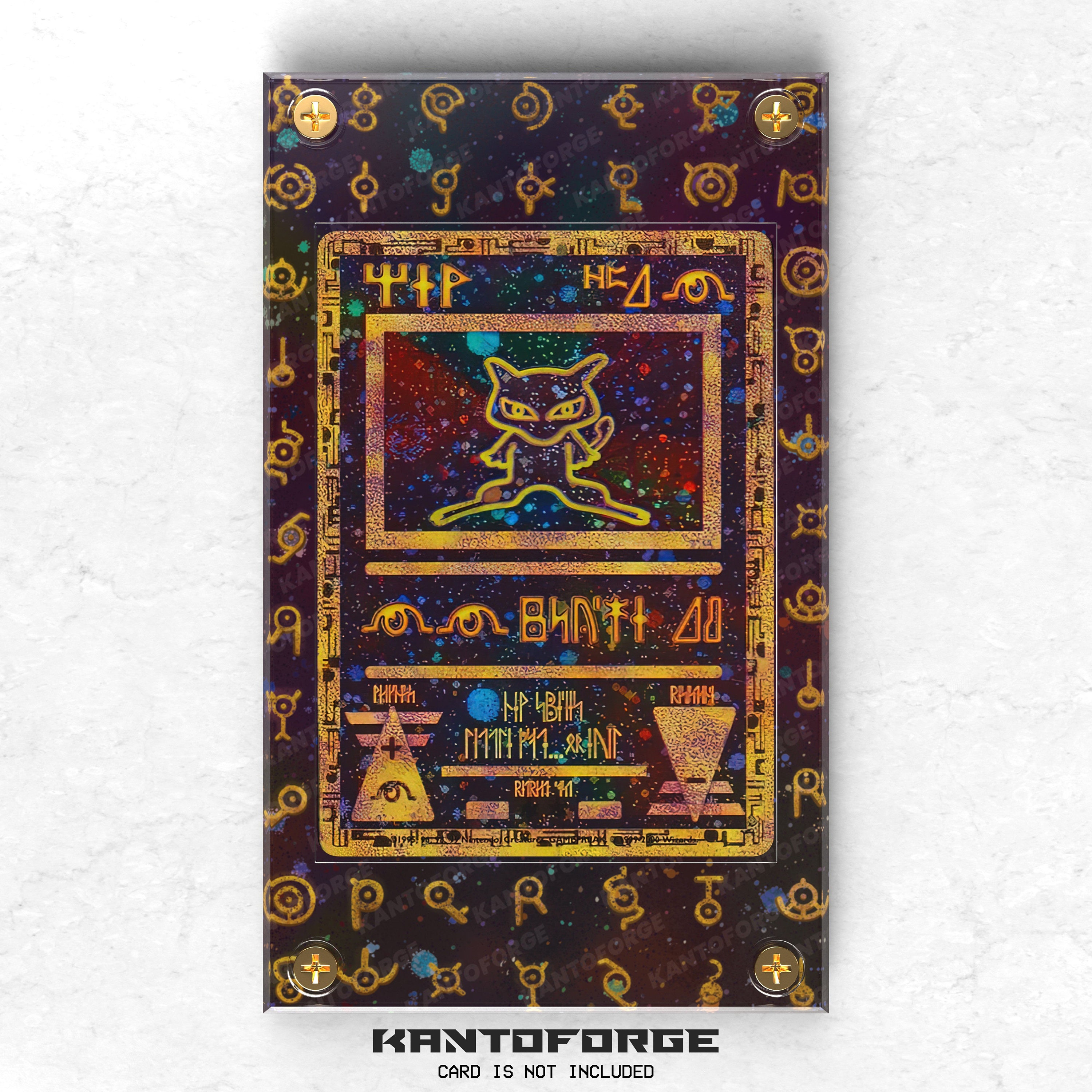 Ancient Mew Promo ミュウ - Pokémon Extended Artwork Display