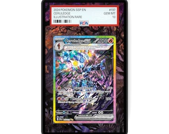 Ceruledge ex 147/131  - PSA Size Graded Card Case Extended Artwork Display with GradeGuardian Protection
