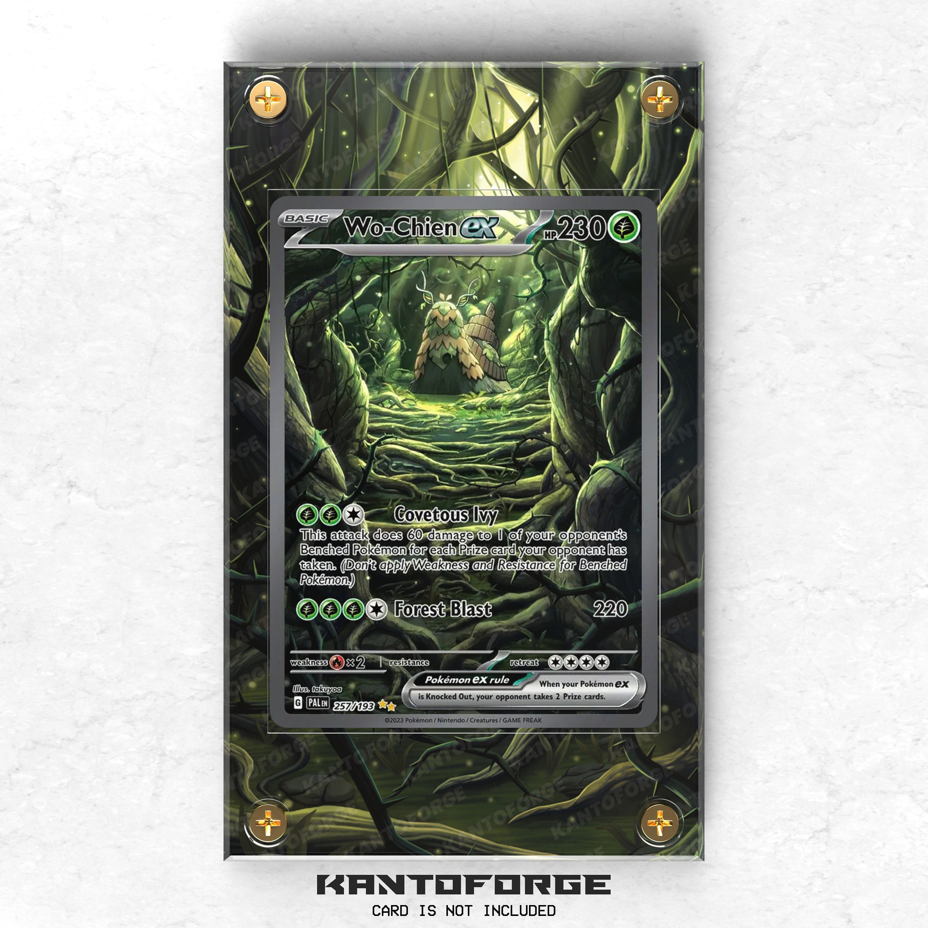 wo chien pokemon card value Wo-Chien ex 024/190 SV4a : Japanese – PokeChalet Part of the community Pokemon - Scarlet & Violet