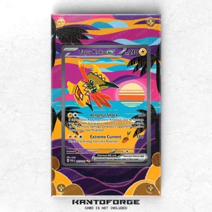 Tapu Koko ex 247/182 - Vitrina de exposición de ilustraciones ampliadas de Pokémon