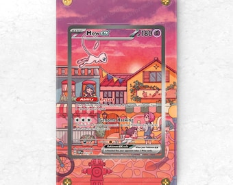 Mew ex SVP 053 - Pokémon Extended Artwork Display Case