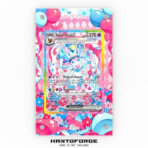 Sylveon ex 156/131 - Vitrine de exibição de arte estendida Pokémon