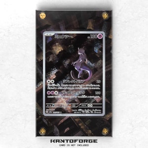Mewtwo (ミュウツ) 183/165 / SVP 052 - Vitrina de exposición de ilustraciones ampliadas de Pokémon