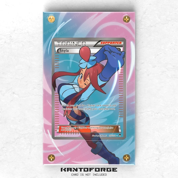 Skyla 122/122 - Pokmon Extended Artwork Display Case - Etsy Skyla 122/122 - Pokmon Extended Artwork Display Case - Etsy