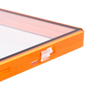 GradeGuardian - Estojo para Cartões Colecionáveis com Certificação PSA em Vidro Temperado e Proteção UV - Laranja Brasa imagem 7