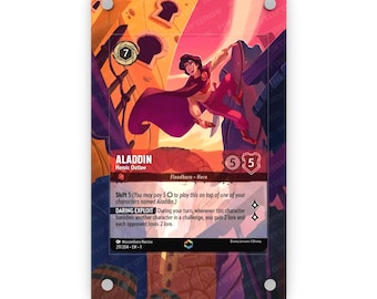 Lorcana Puzzle Card Frame - Reign of Jafar - Set 8 - Etsy Lorcana Puzzle Card Frame - Reign of Jafar - Set 8 - Etsy