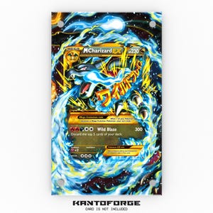 MEGA Charizard-EX 108/106 - Custodia per espositore con artwork esteso Pokémon