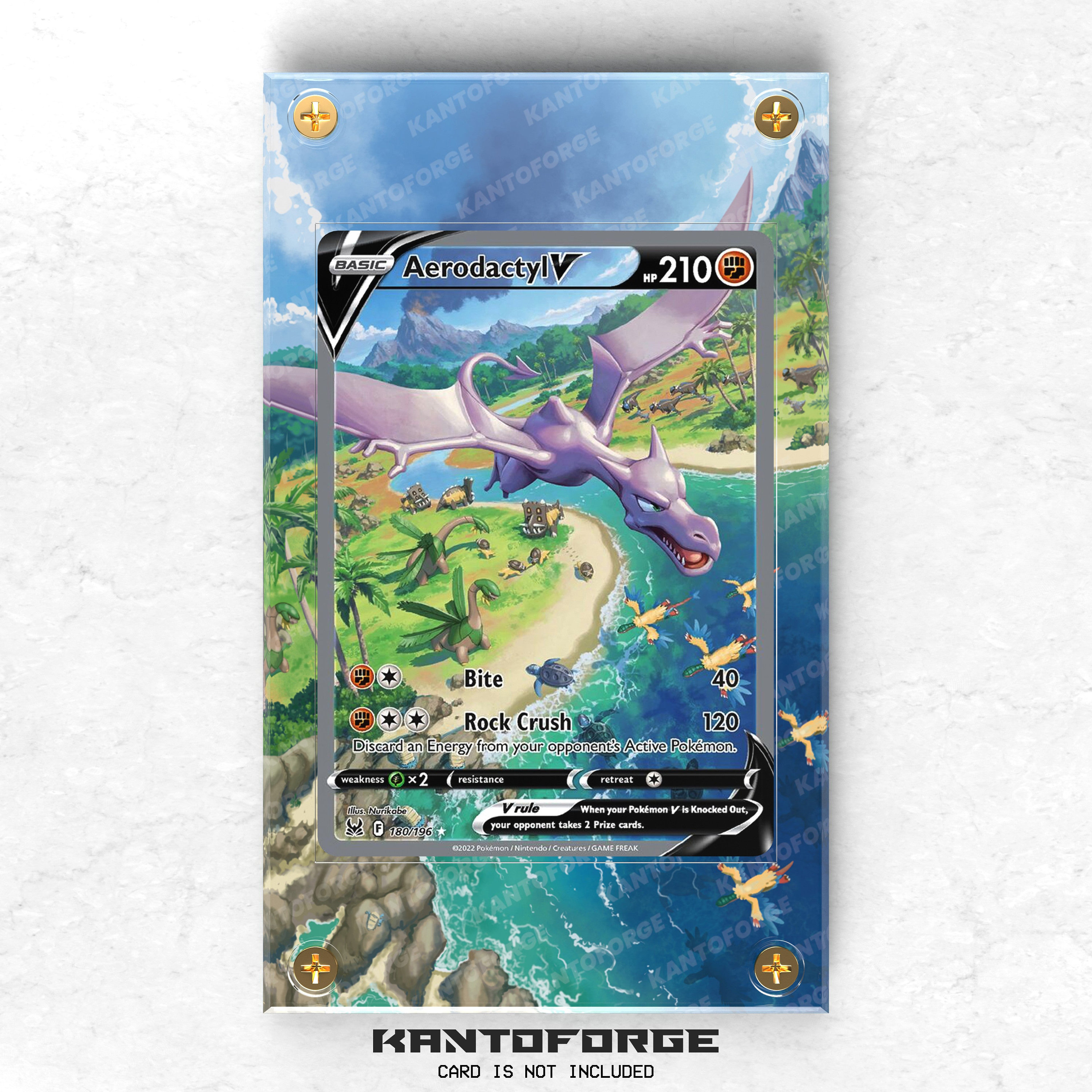 Aerodactyl V (Alternate Full Art, #180/196) - Holofoil