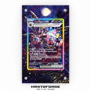 Hydreigon ex 240/191 - Vitrina de exposición de ilustraciones ampliadas de Pokémon