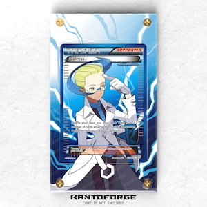 Colress 135/135 - Vitrina con ilustraciones ampliadas de Pokémon