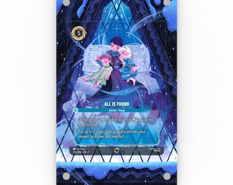All Is Found (Enchanted) - Lorcana Extended Artwork Display Case