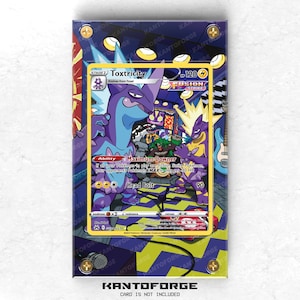 Vitrina de exposición de ilustraciones ampliadas de Pokémon Toxtricity GG09/GG70