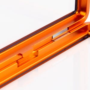 GradeGuardian - Estojo para Cartões Colecionáveis com Certificação PSA em Vidro Temperado e Proteção UV - Laranja Brasa imagem 10