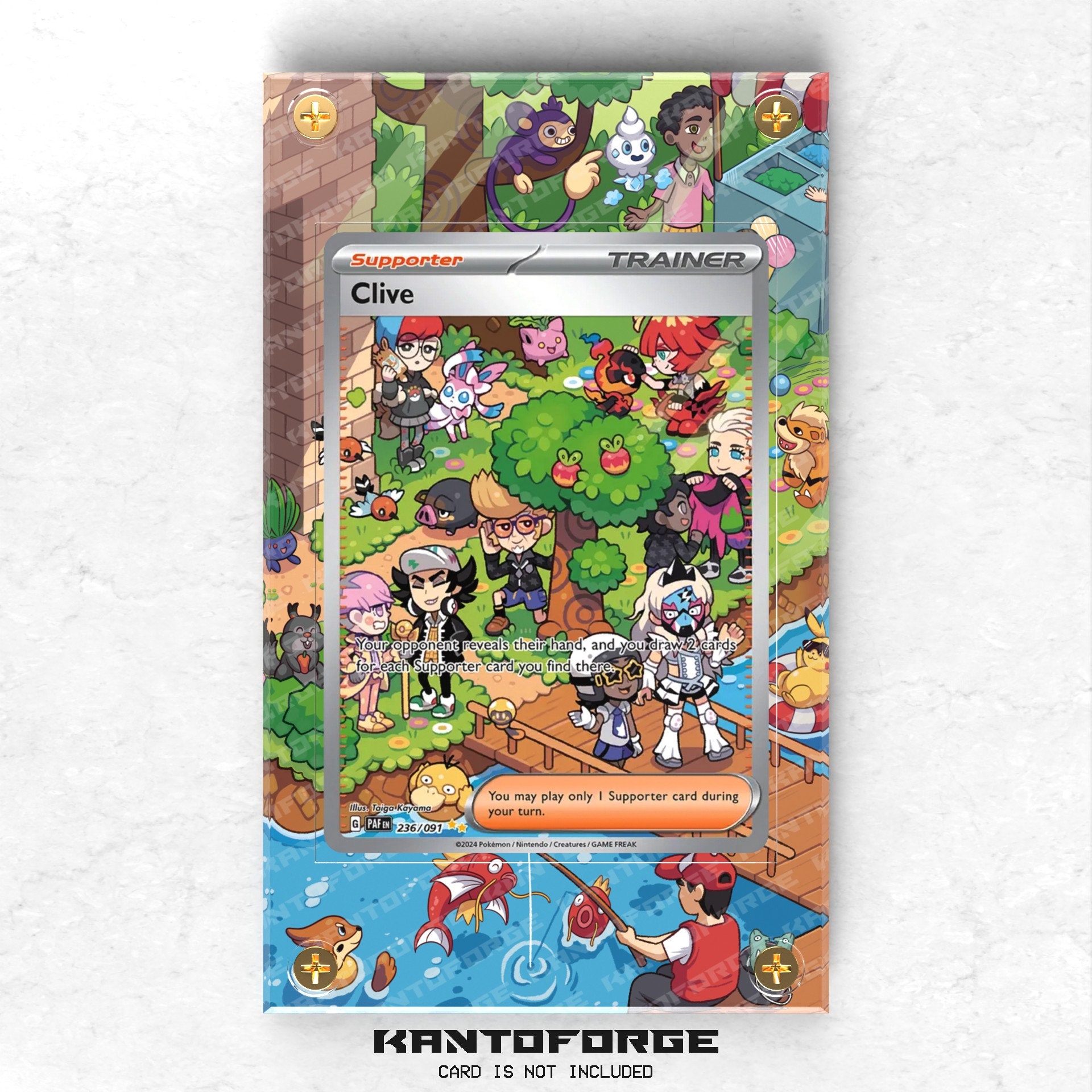 Clive 236/091 - Pokmon Extended Artwork Display Case - Etsy Clive 236/091 - Pokmon Extended Artwork Display Case - Etsy