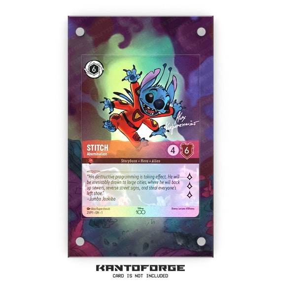 lorcana stitch promo card Stitch - Rock Star (Store Championship) main image 0