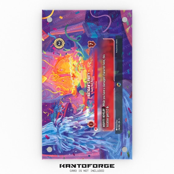 back of lorcana card Shimmering Skies Made from a durable 63% polyester Disney Lorcana: Card Sleeves (Card